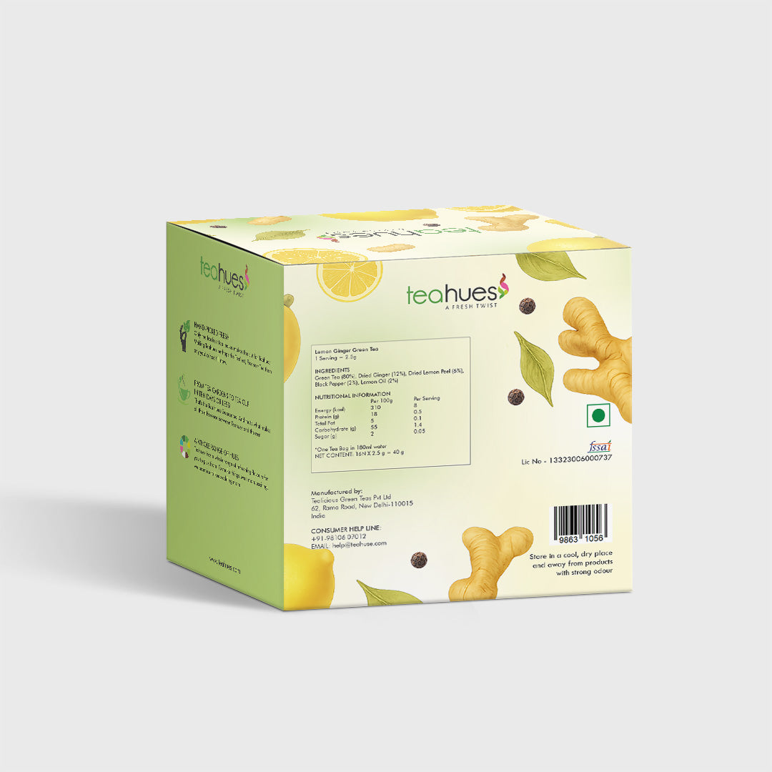 Lemon Ginger Green Tea